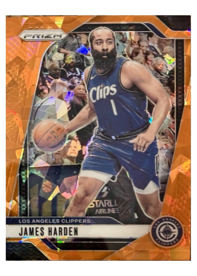 2024-25 Panini Prizm Base Set James Harden #181 card