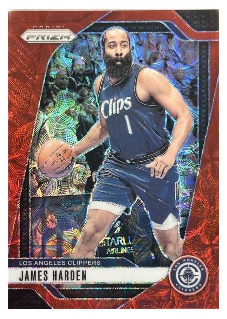 2024-25 Panini Prizm Base Set James Harden #181 card