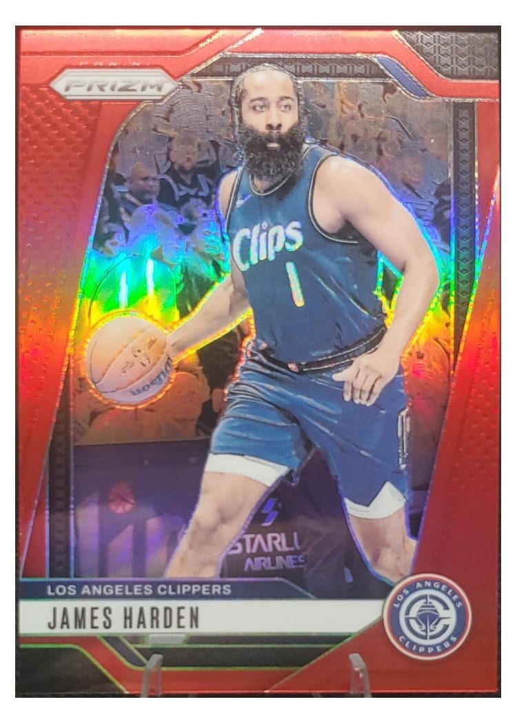 2024-25 Panini Prizm Base Set James Harden #181 card