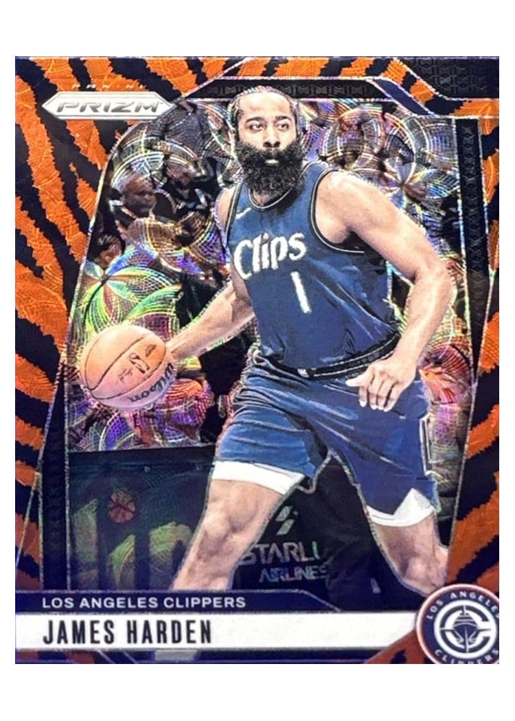 2024-25 Panini Prizm Base Set James Harden #181 card