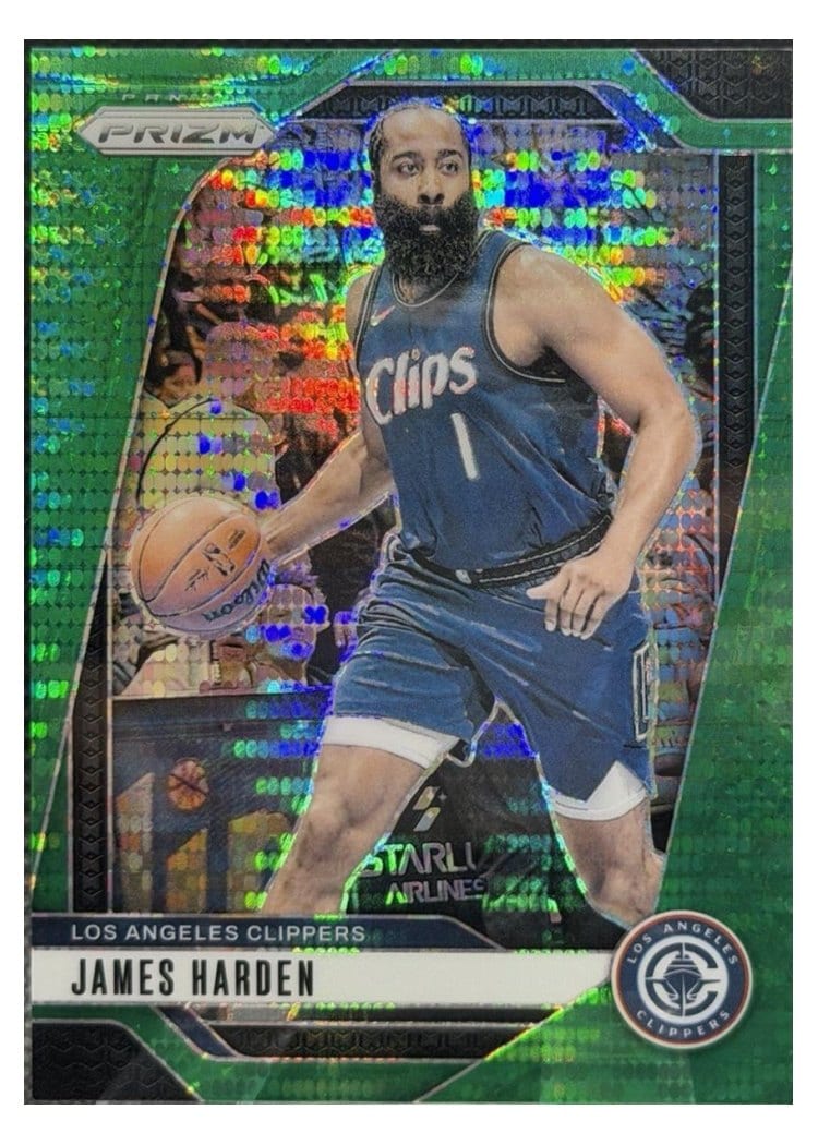 2024-25 Panini Prizm Base Set James Harden #181 card