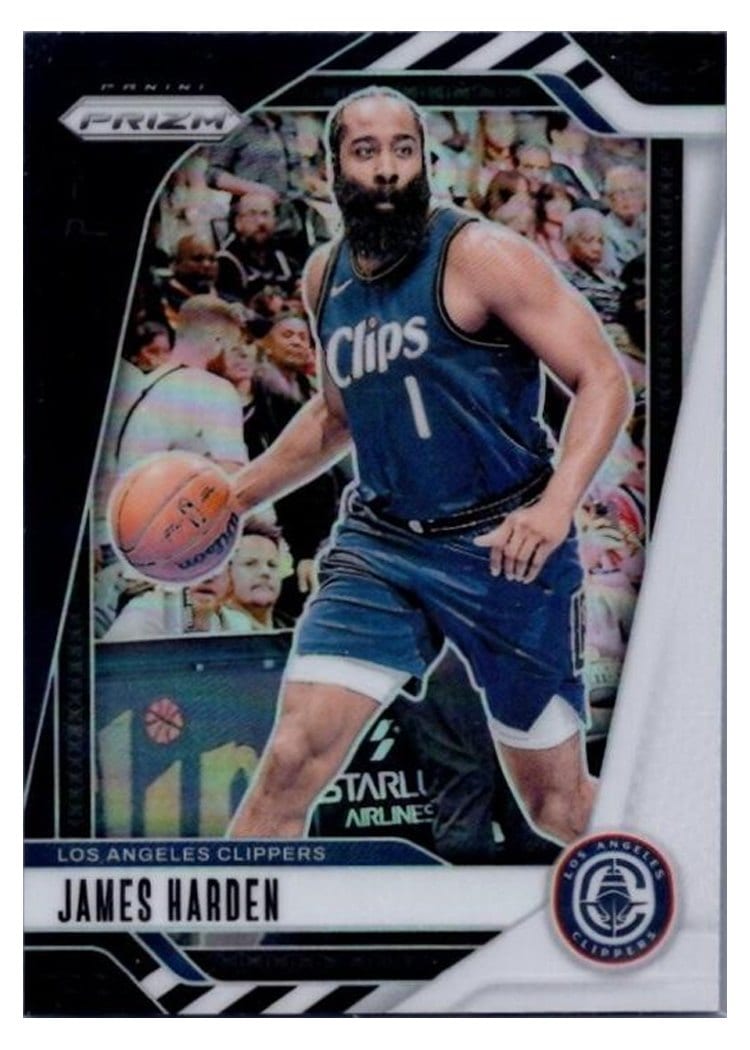 2024-25 Panini Prizm Base Set James Harden #181 card