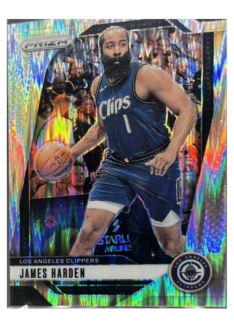 2024-25 Panini Prizm Base Set James Harden #181 card