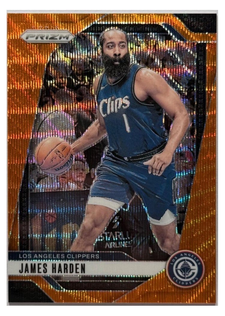 2024-25 Panini Prizm Base Set James Harden #181 card