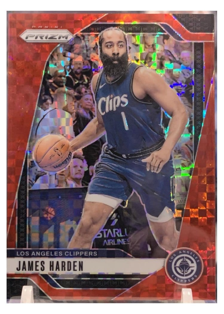 2024-25 Panini Prizm Base Set James Harden #181 card