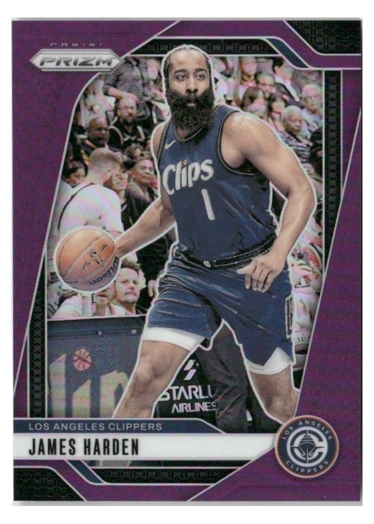 2024-25 Panini Prizm Base Set James Harden #181 card