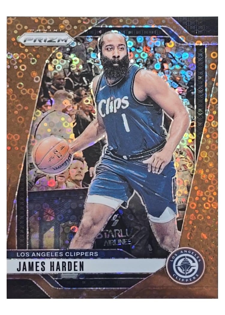 2024-25 Panini Prizm Base Set James Harden #181 card
