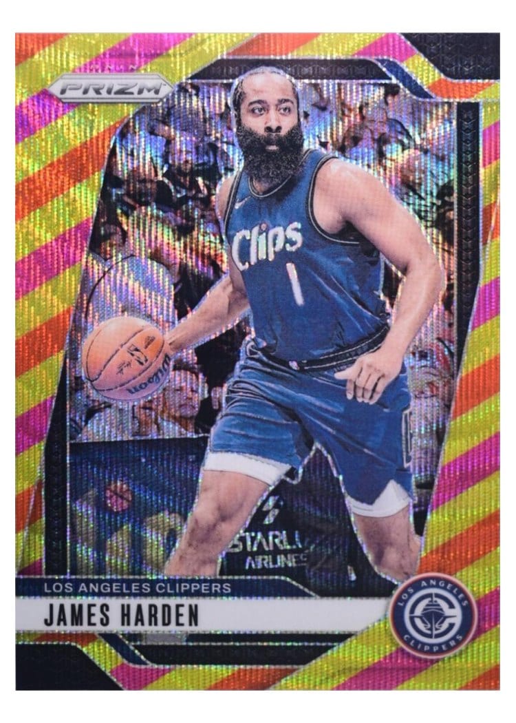 2024-25 Panini Prizm Base Set James Harden #181 card