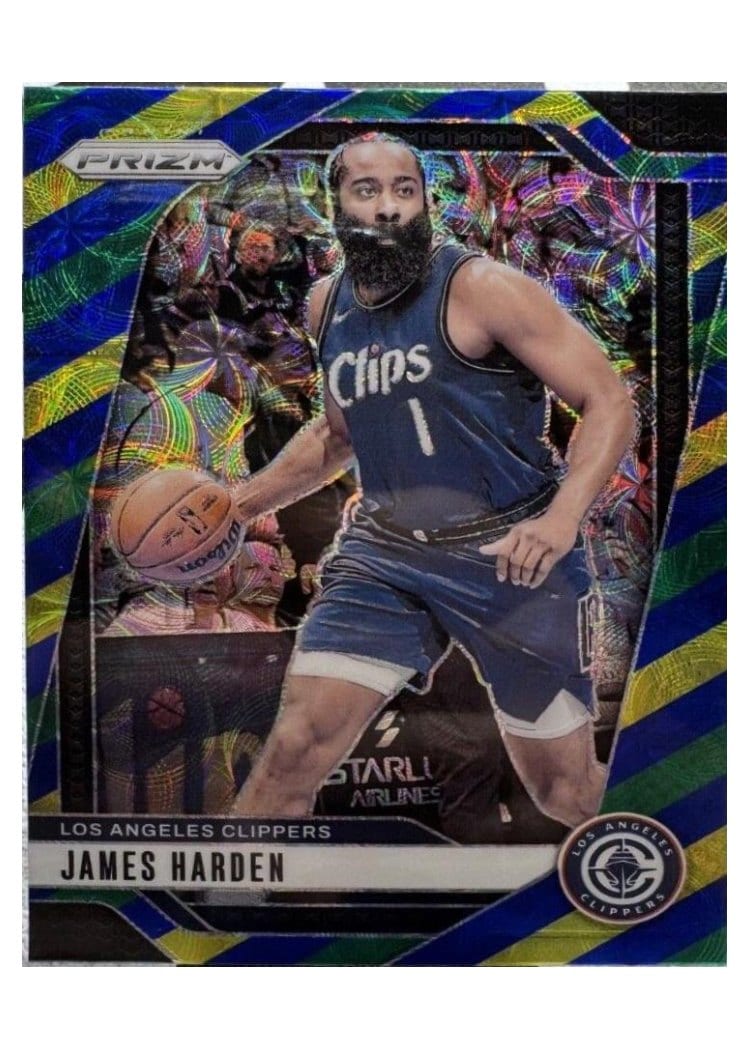 2024-25 Panini Prizm Base Set James Harden #181 card