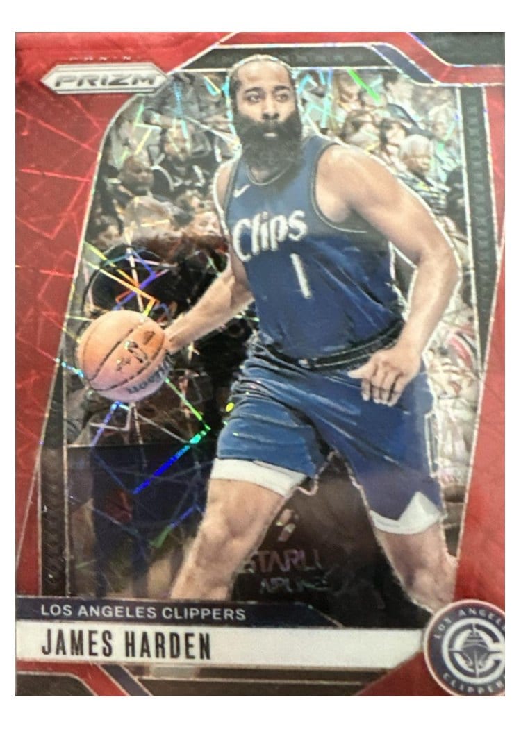 2024-25 Panini Prizm Base Set James Harden #181 card
