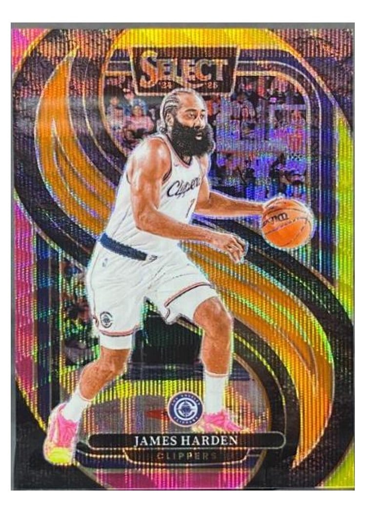 2024-25 Panini Select Base Set James Harden #103 card