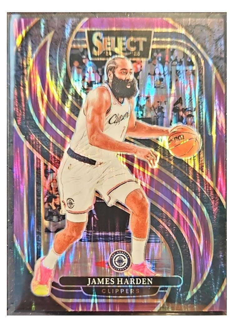 2024-25 Panini Select Base Set James Harden #103 card
