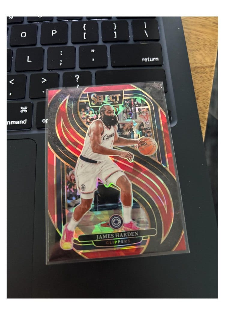 2024-25 Panini Select Base Set James Harden #103 card