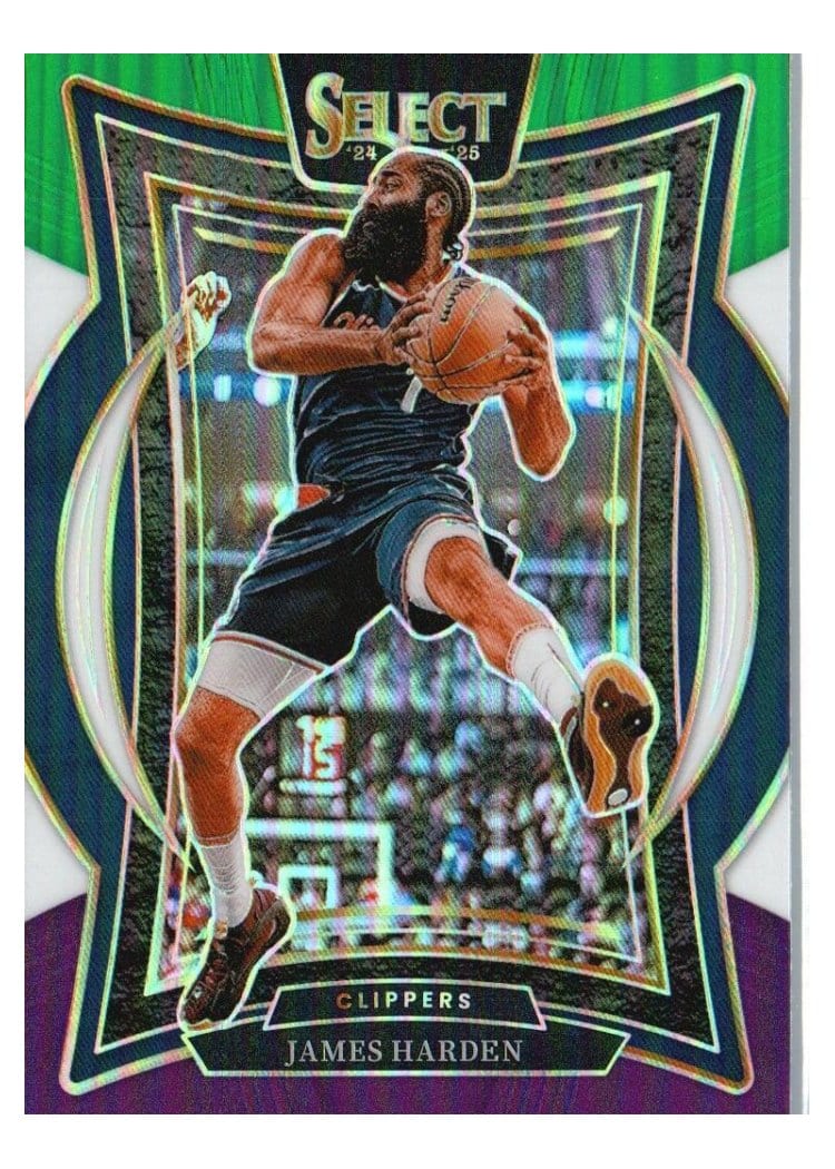 2024-25 Panini Select Base Set James Harden #57 card