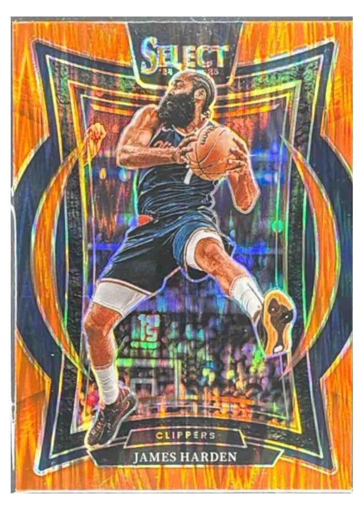 2024-25 Panini Select Base Set James Harden #57 card