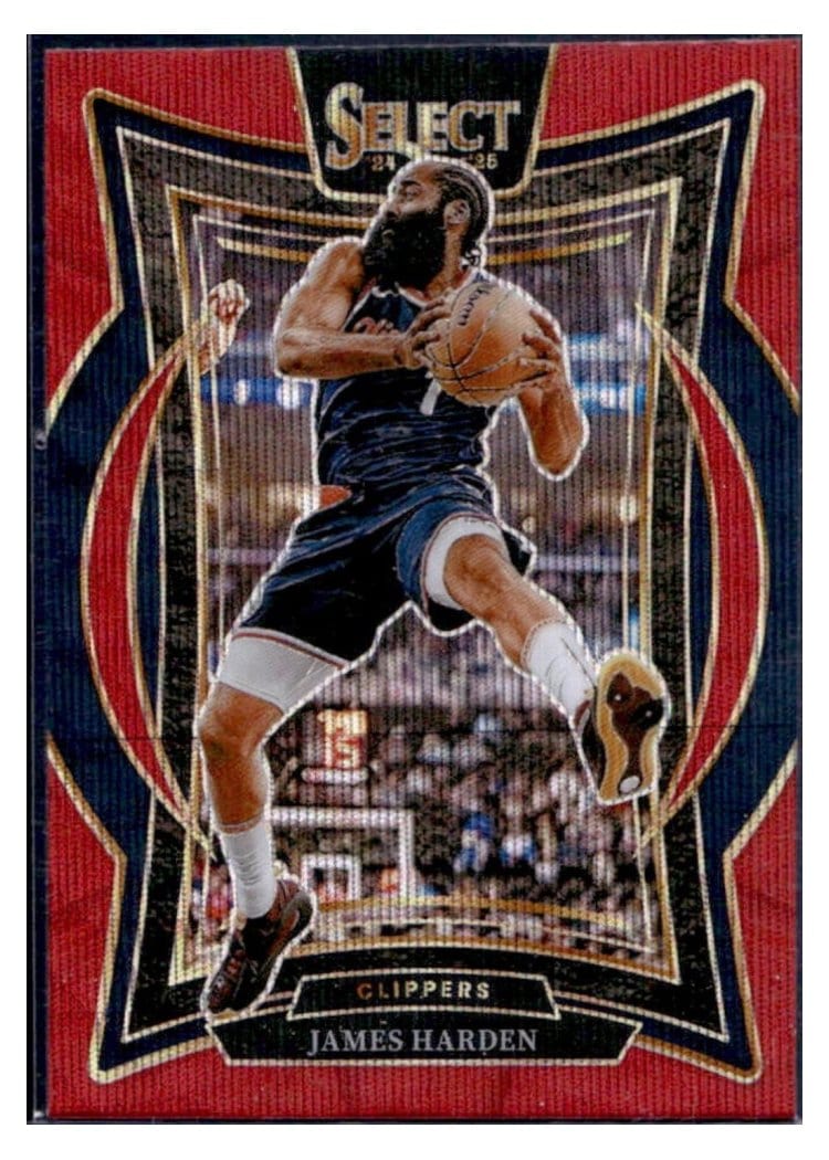 2024-25 Panini Select Base Set James Harden #57 card