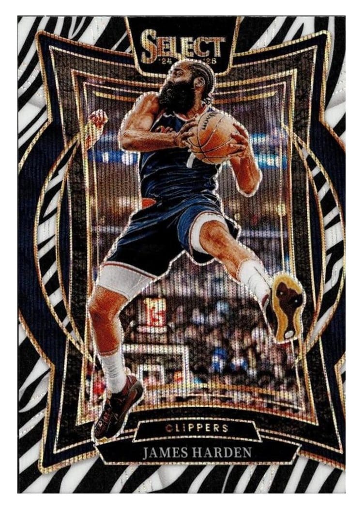2024-25 Panini Select Base Set James Harden #57 card