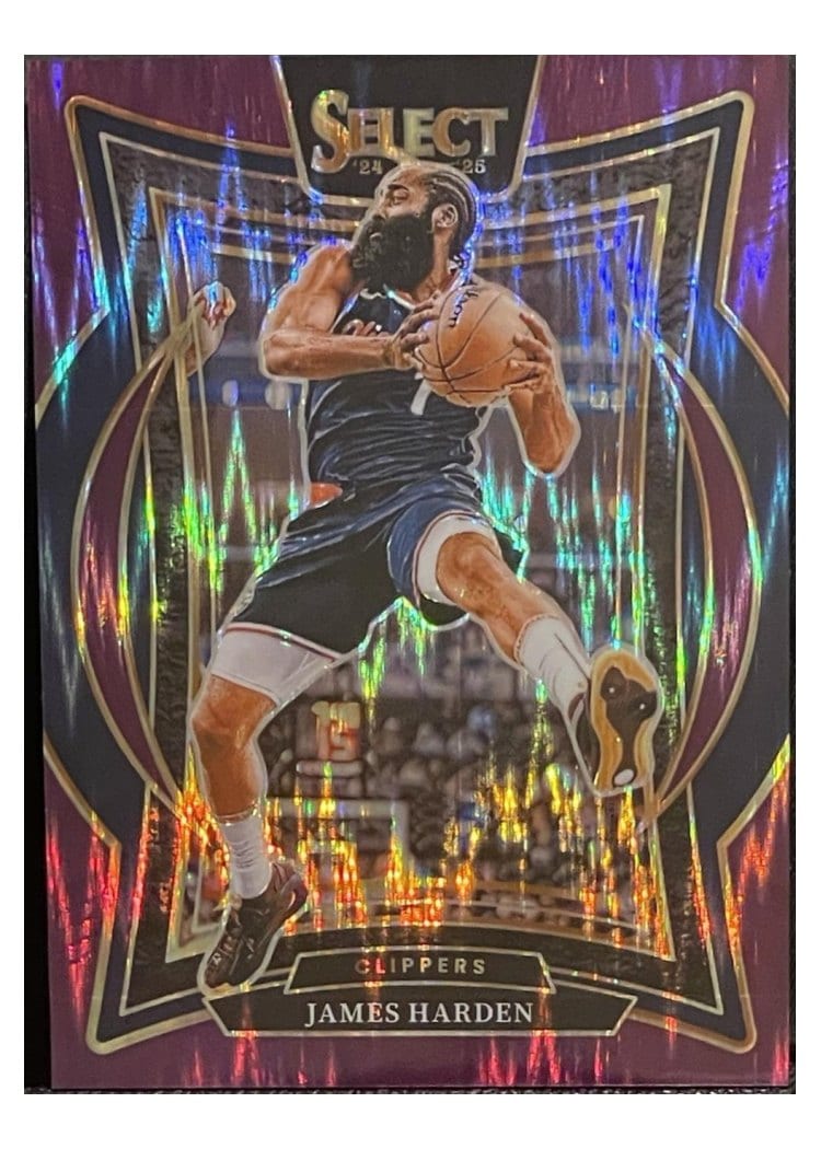 2024-25 Panini Select Base Set James Harden #57 card