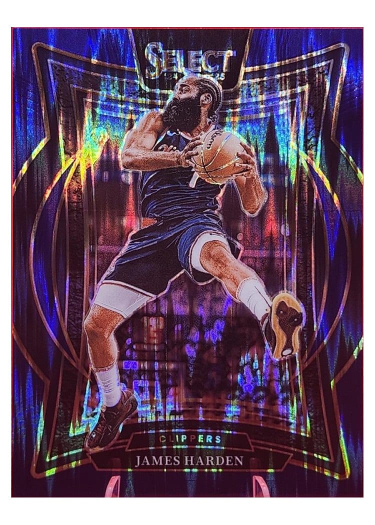 2024-25 Panini Select Base Set James Harden #57 card