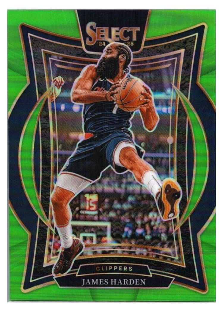 2024-25 Panini Select Base Set James Harden #57 card
