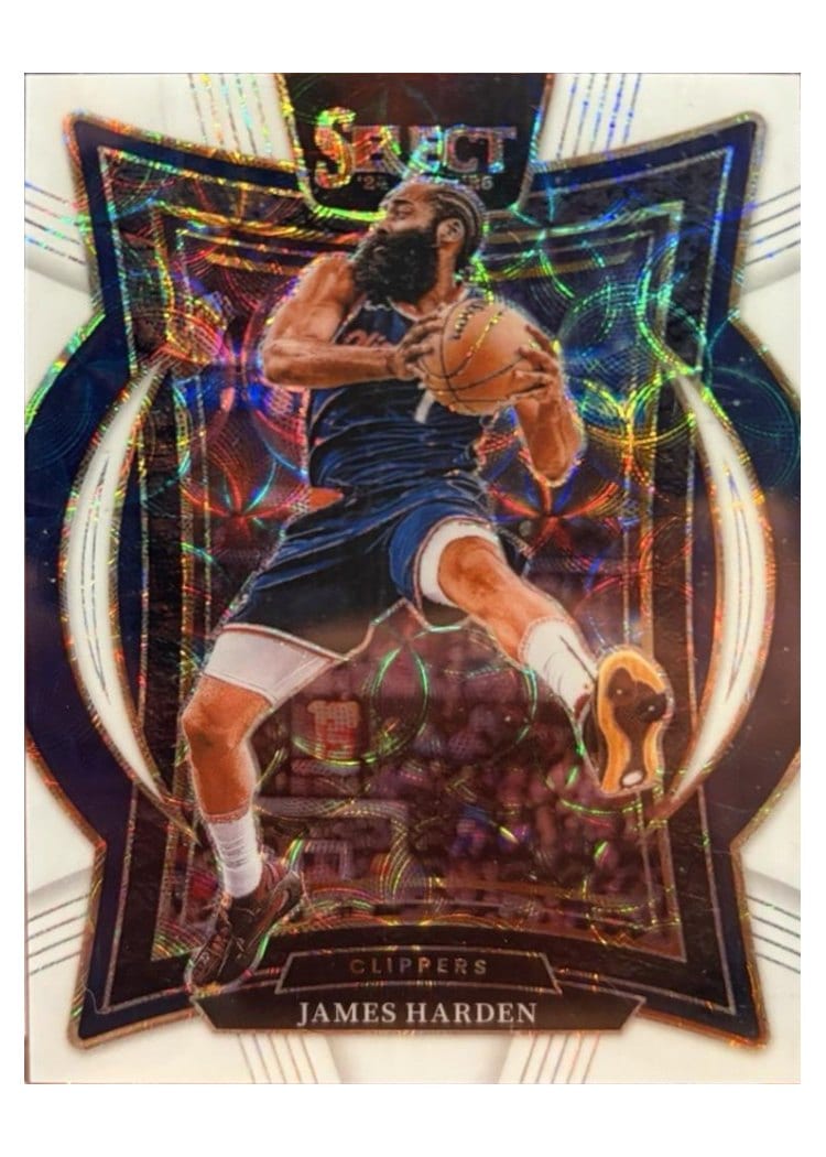 2024-25 Panini Select Base Set James Harden #57 card