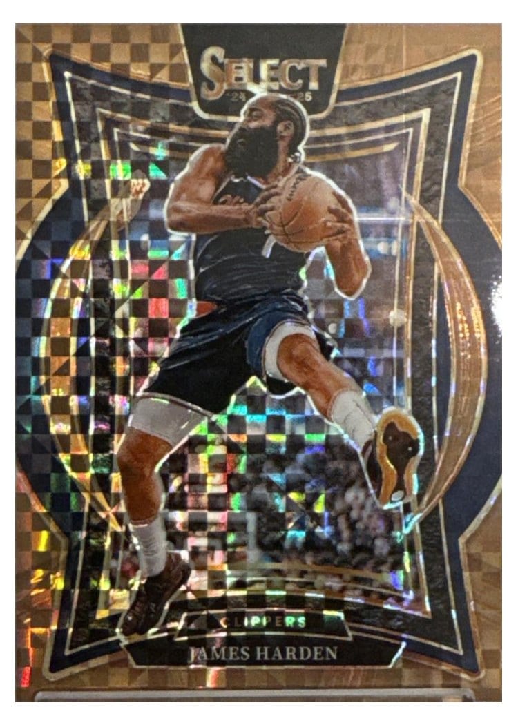 2024-25 Panini Select Base Set James Harden #57 card
