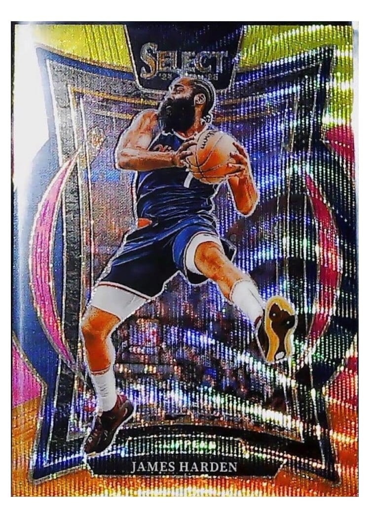2024-25 Panini Select Base Set James Harden #57 card