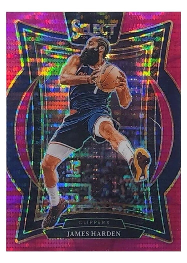 2024-25 Panini Select Base Set James Harden #57 card