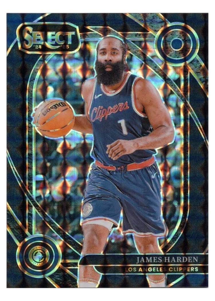 2024-25 Panini Select Base Set James Harden #57 card