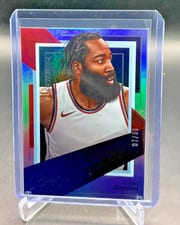 2025-26 Panini Signature Series Profiles James Harden #9 card