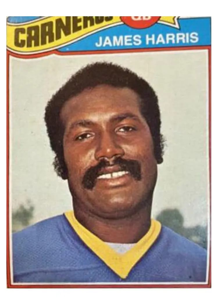 1977 Topps Mexican James Harris #463 card