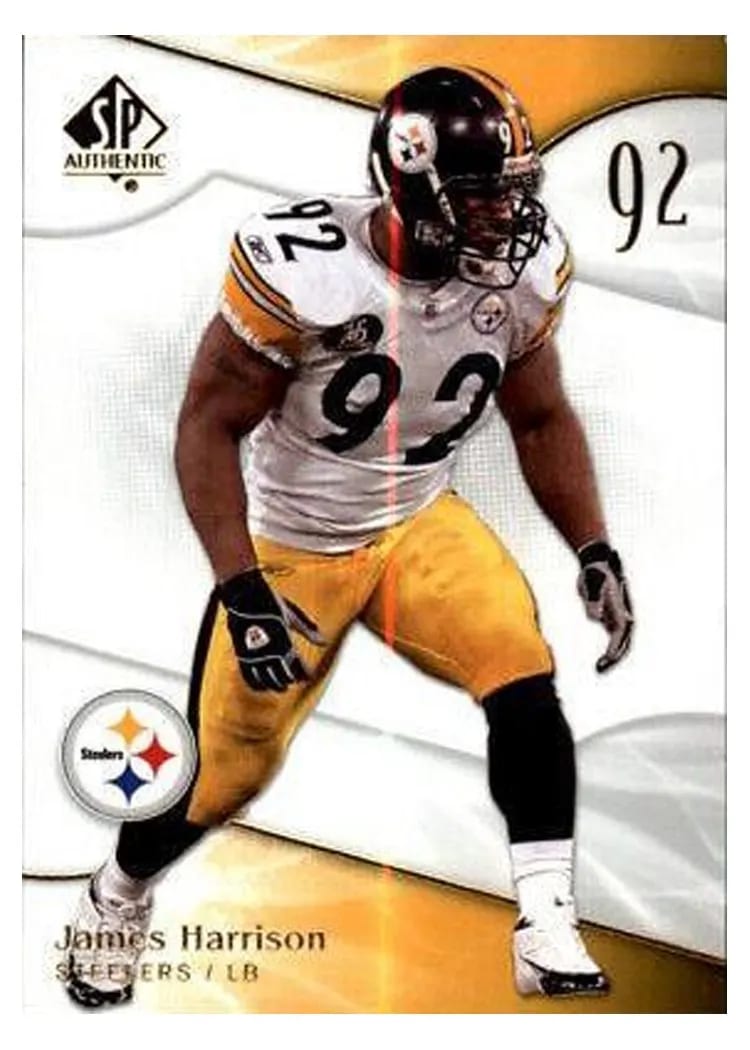 2009 SP Authentic James Harrison #75 card