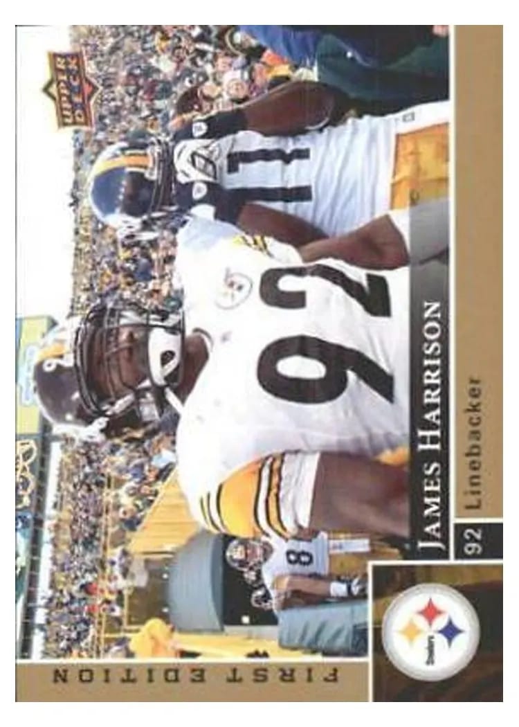 2009 Upper Deck First Edition James Harrison #122 card