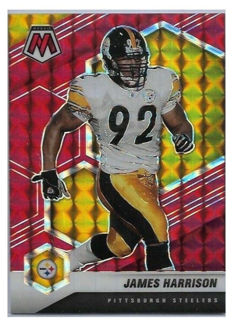 2021 Panini Mosaic Base Set James Harrison #167 card