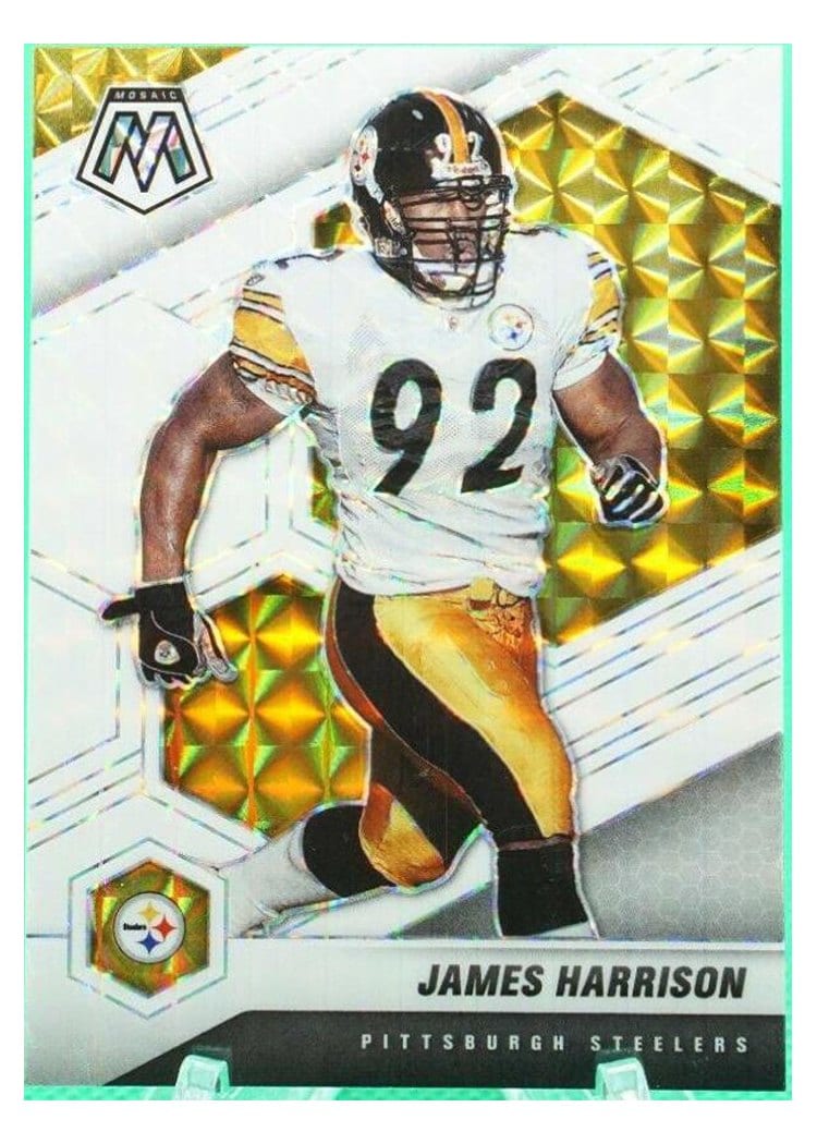 2021 Panini Mosaic Base Set James Harrison #167 card