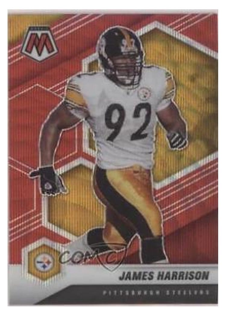 2021 Panini Mosaic Base Set James Harrison #167 card