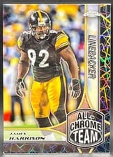 2024 Topps Chrome All-Chrome Team James Harrison #ACT-18 card