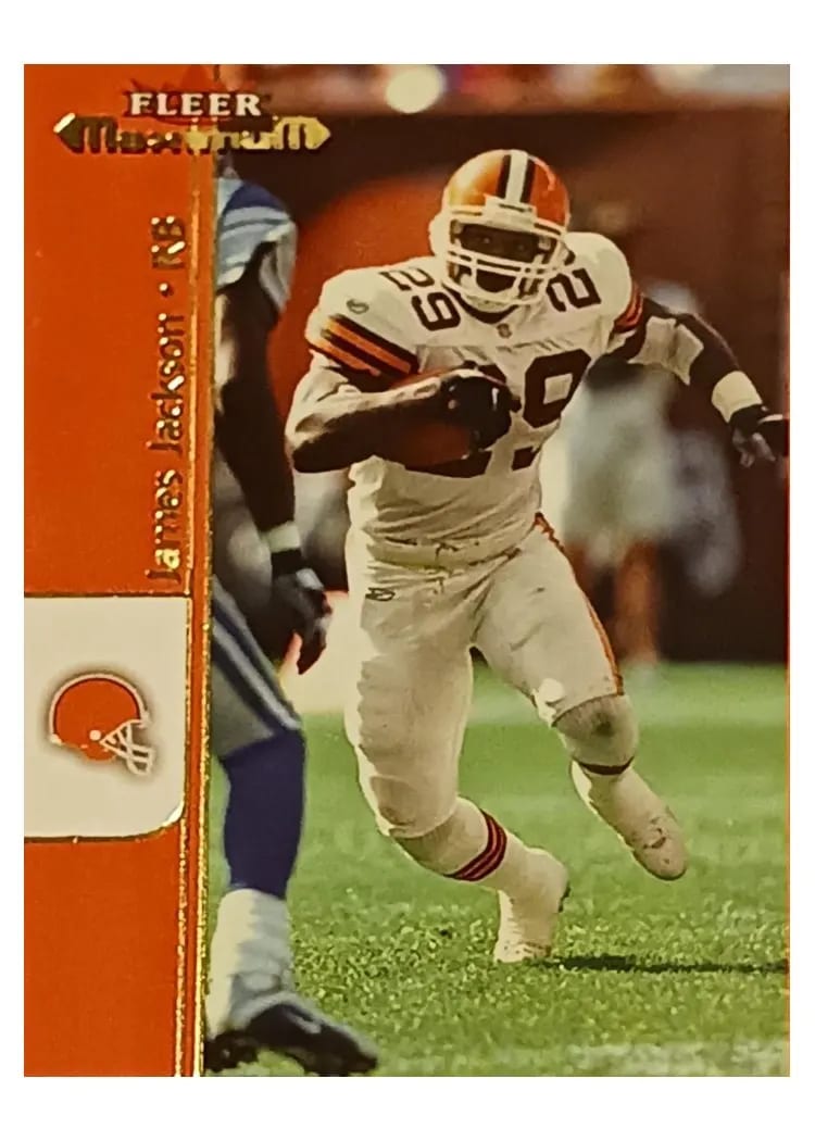 2002 Fleer Maximum James Jackson #7 card