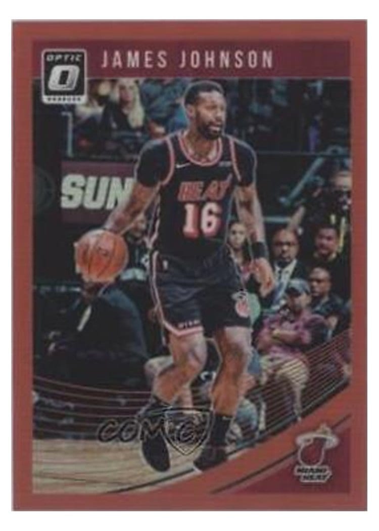 2018-19 Donruss Optic Base Set James Johnson #25 card