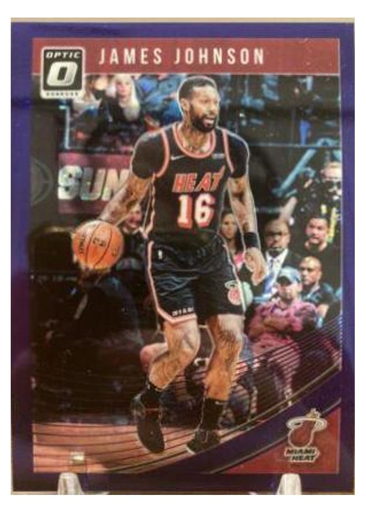 2018-19 Donruss Optic Base Set James Johnson #25 card