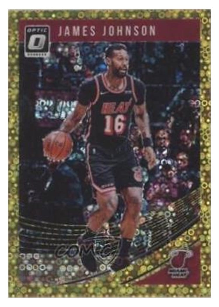 2018-19 Donruss Optic Base Set James Johnson #25 card