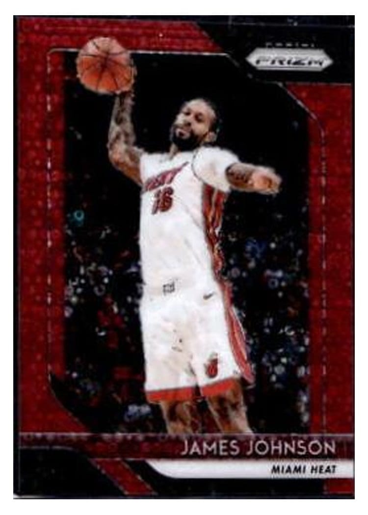 2018-19 Panini Prizm Base Set James Johnson #186 card