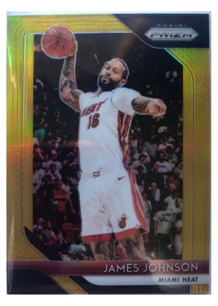 2018-19 Panini Prizm Base Set James Johnson #186 card