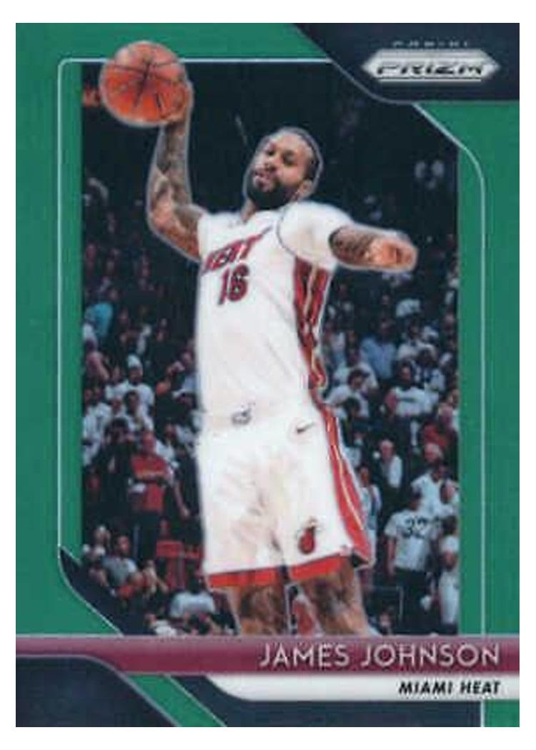 2018-19 Panini Prizm Base Set James Johnson #186 card
