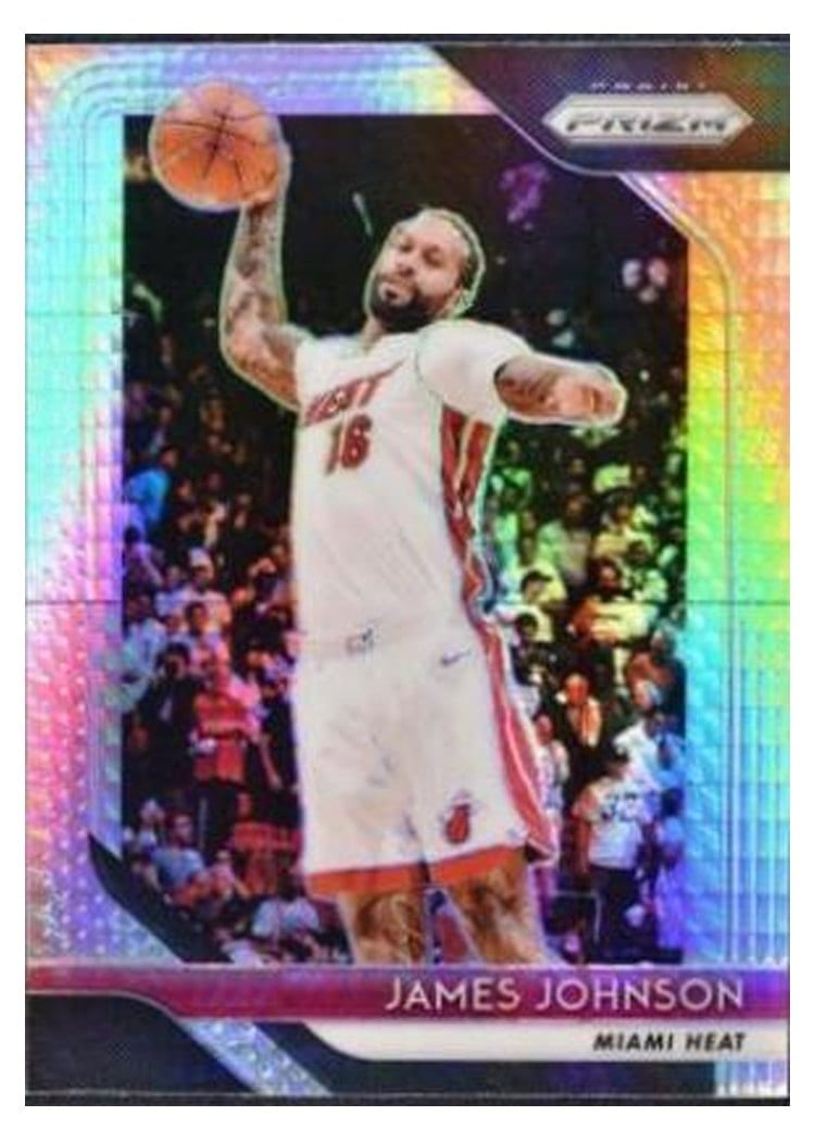 2018-19 Panini Prizm Base Set James Johnson #186 card