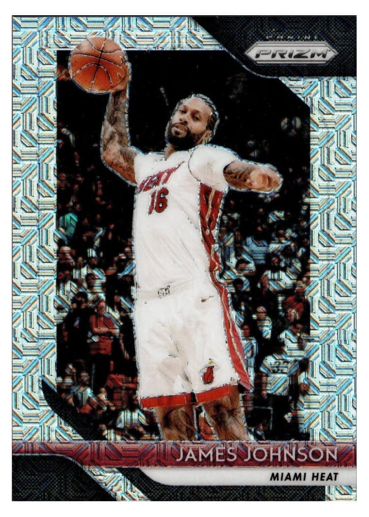 2018-19 Panini Prizm Base Set James Johnson #186 card
