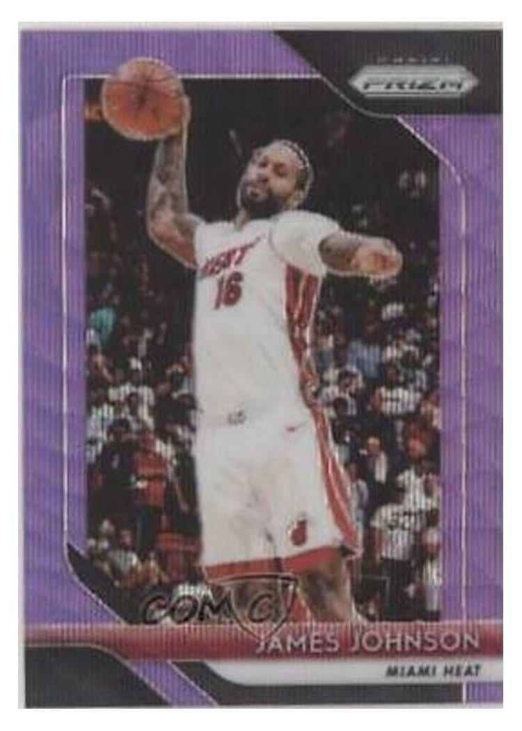 2018-19 Panini Prizm Base Set James Johnson #186 card