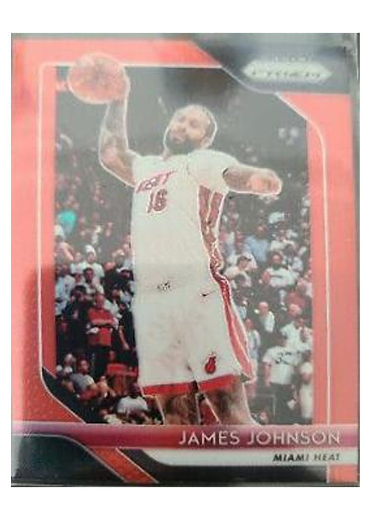 2018-19 Panini Prizm Base Set James Johnson #186 card