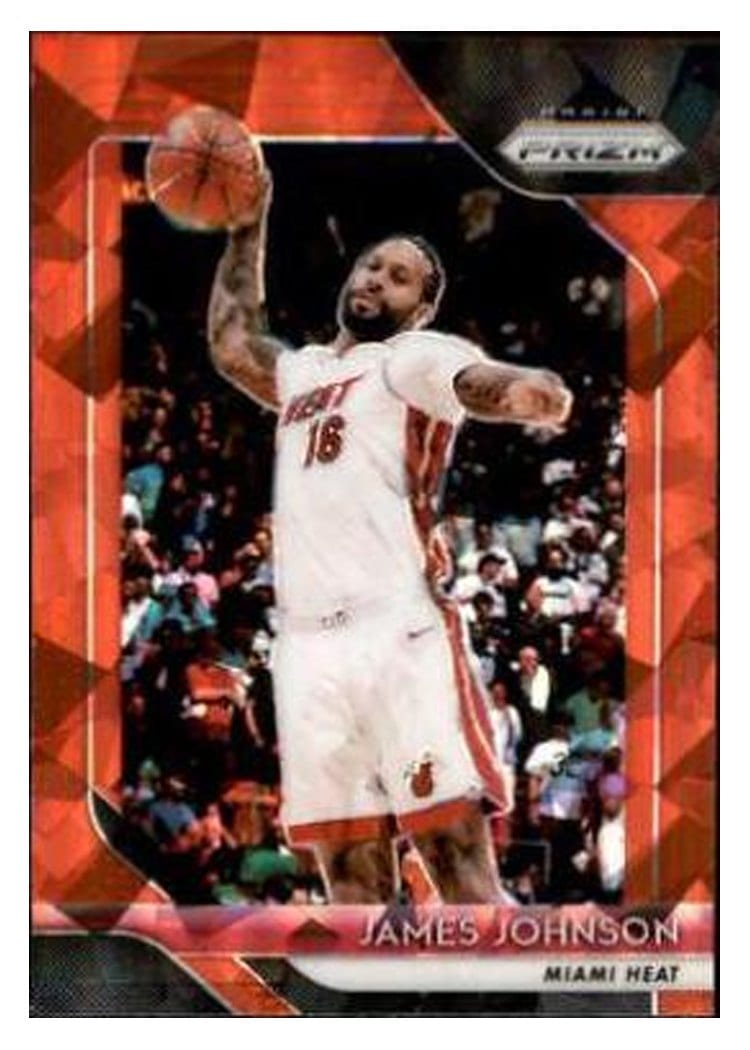 2018-19 Panini Prizm Base Set James Johnson #186 card
