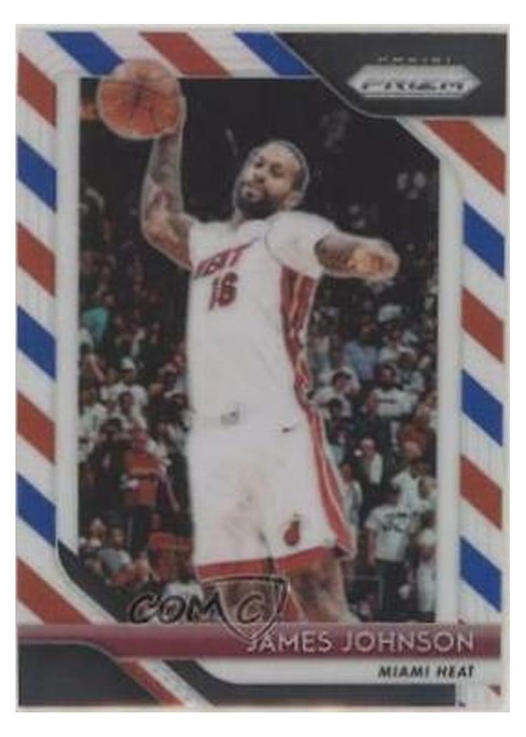 2018-19 Panini Prizm Base Set James Johnson #186 card